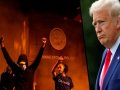 Trump göstericileri tehdit etti olanları izleyemem silahlar ateşlenir