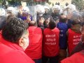  metal işçilerine polis müdahalesi 99 işçi ve sendikacı gözaltında  