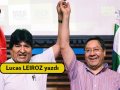 Morales ve Arce zafer kutluyor