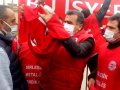 kavga istiyorsanız hodri meydan İşçimize güveniyoruz 