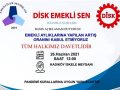 emekliler insanca yaşam ve toplu sözleşmeli sendika talebiyle alanlara çıkıyor