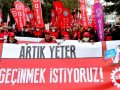 DİSK’ten artık yeter geçinemiyoruz mitingi 