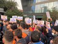 HepsiJet İşçileri '1 liralık' zammı protesto etti