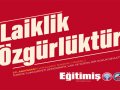 Eğitim-İş: “3 Mart, ilk dersimiz laiklik”