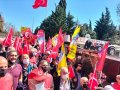 DSF’den Uzel Makina işçilerine ziyaret