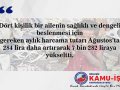 Açlık sınırı 7 bin lirayı aştı