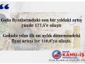 Gıda fiyatlarında yüzde 177,5 artış
