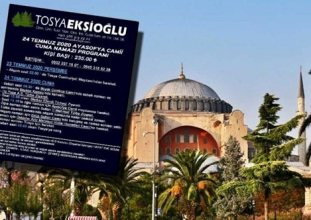 Ayasofya fırsatçıları görev başında