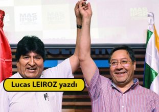 Morales ve Arce zafer kutluyor