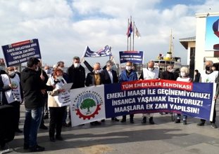 tüm emekli-sen emekli maaşı ile geçinemiyoruz insanca yaşamak istiyoruz  