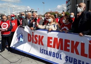 disk emekli sen toplu sözleşmeli sendika hakkımızı istiyoruz alacağız