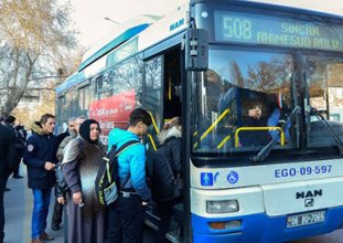 Ankara’da toplu taşımaya zam