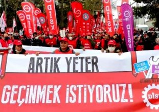 DİSK’ten artık yeter geçinemiyoruz mitingi 