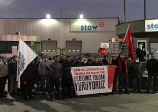Metalde grev ilanları fabrikalara asılıyor