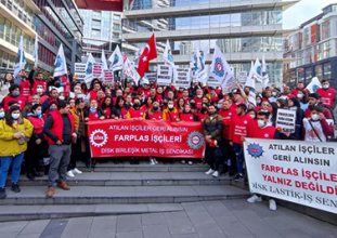 Farplas işçileri: Teslim olmayacağız, mücadeleye devam.