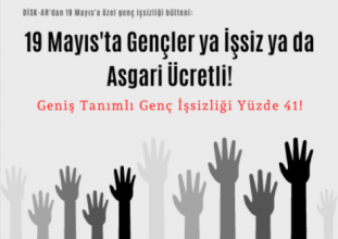 Genç işsizliği yüzde 41