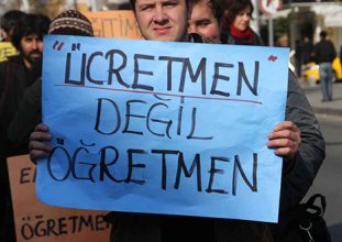 Ücretli öğretmen değil modern köle