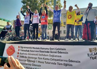 Eğitim emekçilerinden birlik ve dayanışma!