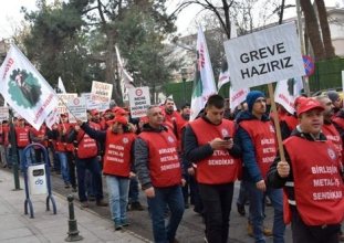 Metalde grev başlıyor