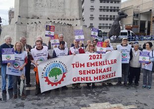 Emekliler insanca yaşam istiyor