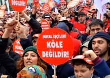 metal işçileri kaçınma hakkını uyguluyor
