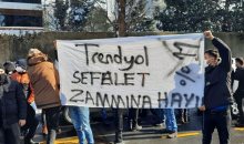 Trendyol işçileri: 'Emekçiler burada, yönetim nerede'