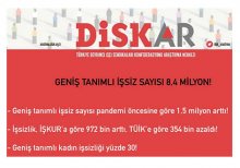 DİSK-AR: İşsiz sayısı 8,4 milyon!